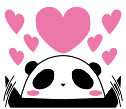 Chick panda sticker #5699076