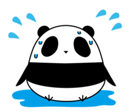 Chick panda sticker #5699083