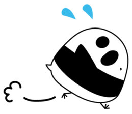 Chick panda sticker #5699099