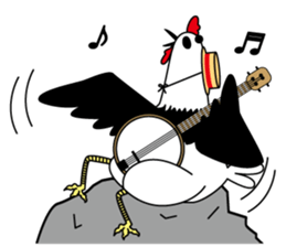 Chick panda sticker #5699112
