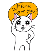 Gigi the cat 2 - colorful sticker #5699481