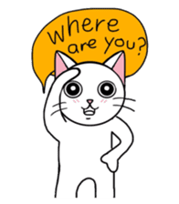 Gigi the cat 2 - colorful sticker #5699481