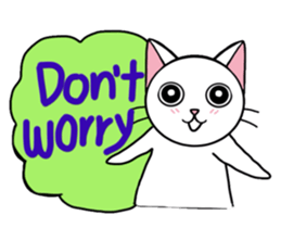 Gigi the cat 2 - colorful sticker #5699487