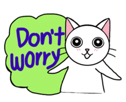 Gigi the cat 2 - colorful sticker #5699487