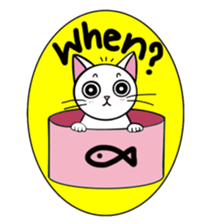 Gigi the cat 2 - colorful sticker #5699489