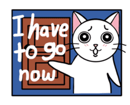 Gigi the cat 2 - colorful sticker #5699494