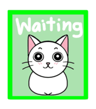 Gigi the cat 2 - colorful sticker #5699500