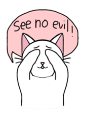 Gigi the cat 2 - colorful sticker #5699502