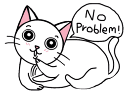 Gigi the cat 2 - colorful sticker #5699509