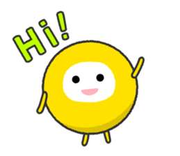 YellowBall sticker #5699756