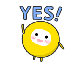 YellowBall sticker #5699761