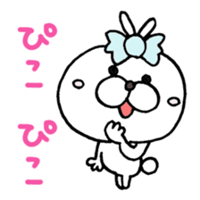 Bunny World in love sticker #5699879