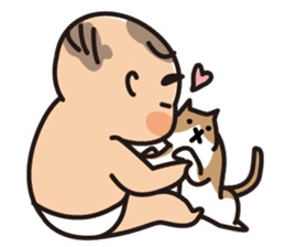 Baby Mochiko-chan 2 sticker #5700610