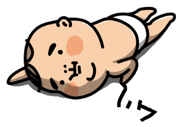 Baby Mochiko-chan 2 sticker #5700630