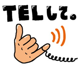 hand talk 2 sticker #5700696