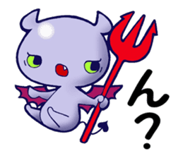 Awakening of baby devil sticker #5700739