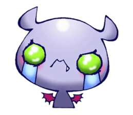 Awakening of baby devil sticker #5700746