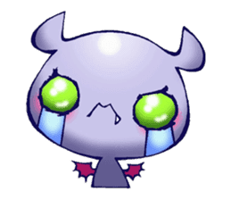 Awakening of baby devil sticker #5700746