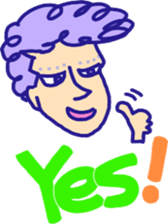 Hairstyle series (English) sticker #5701680