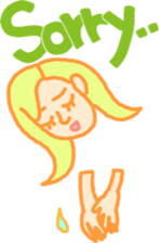 Hairstyle series (English) sticker #5701684