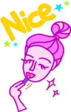 Hairstyle series (English) sticker #5701703