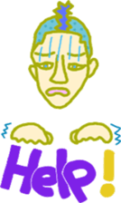 Hairstyle series (English) sticker #5701710