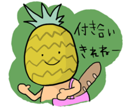 sharpest tongue fruit sticker #5702041
