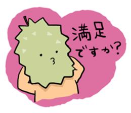 sharpest tongue fruit sticker #5702046