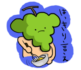 sharpest tongue fruit sticker #5702055