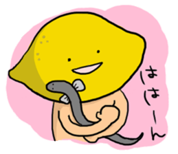 sharpest tongue fruit sticker #5702059