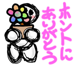 goodness ghost sticker sticker #5702126