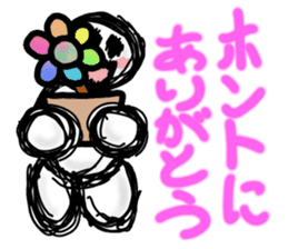 goodness ghost sticker sticker #5702126