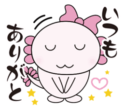 Atsue the Axolotl 2nd sticker #5702213