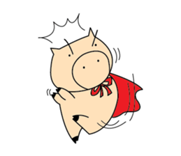 Fly Pig to the Moon sticker #5702412