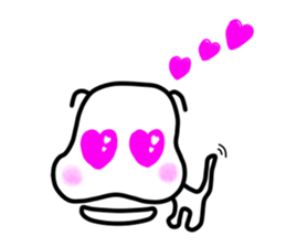 It's a dog. sticker #5702681