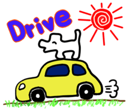 It's a dog. sticker #5702685