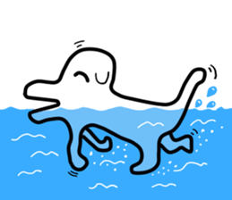 It's a dog. sticker #5702688