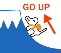 It's a dog. sticker #5702690