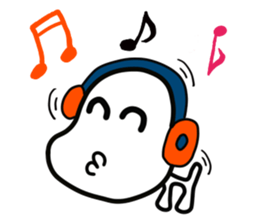 It's a dog. sticker #5702697