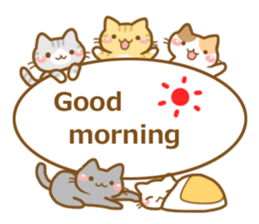 with five cat sticker #5702956