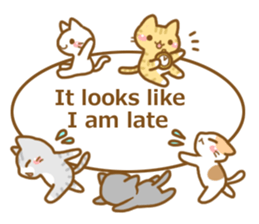 with five cat sticker #5702960