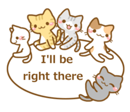 with five cat sticker #5702962