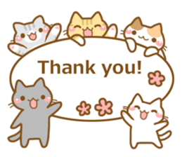 with five cat sticker #5702964