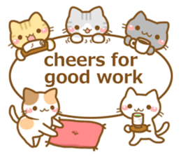 with five cat sticker #5702969