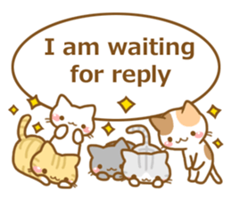 with five cat sticker #5702973