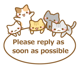 with five cat sticker #5702974