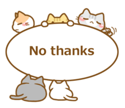 with five cat sticker #5702975