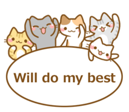 with five cat sticker #5702985