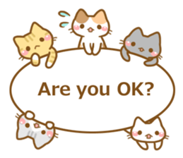 with five cat sticker #5702986