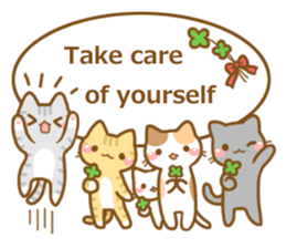 with five cat sticker #5702988